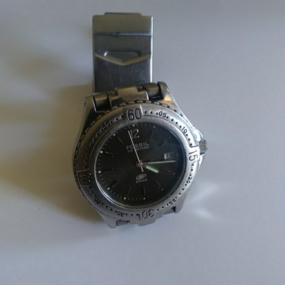 Fossil blue watch
